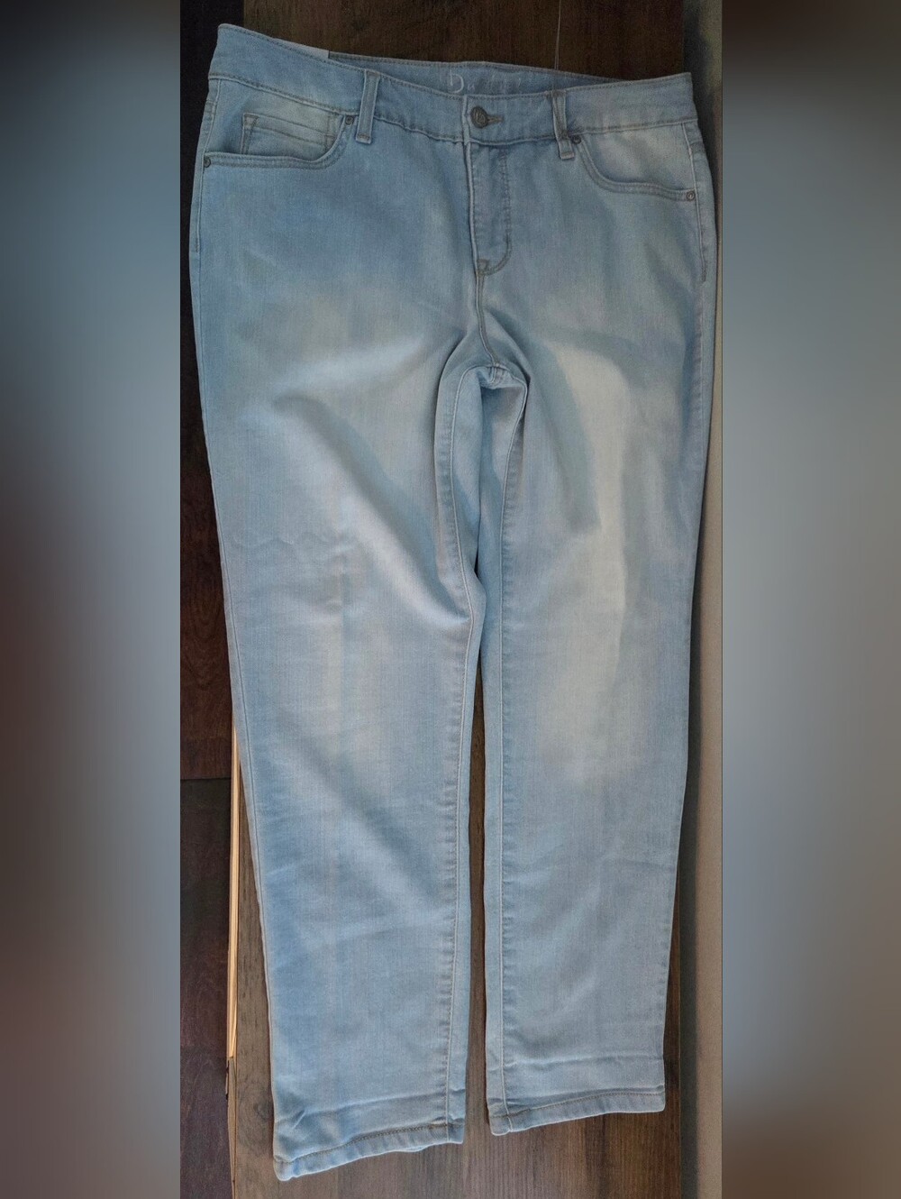 New York & Company Weekend Skinny Jeans Skinny Jeans in Blue Waist 10 NWT